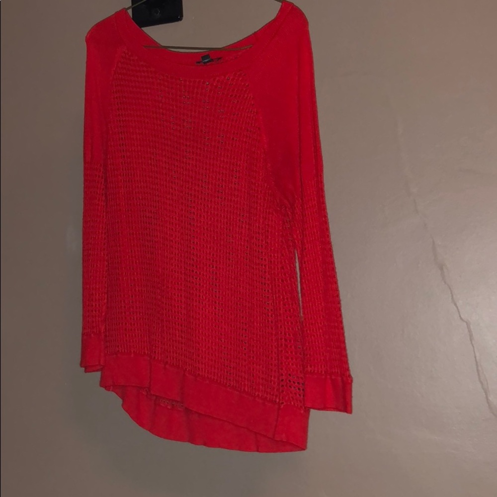 Knit sweater top